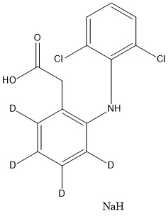 Diclofenac-d4 Sodium Salt (phenyl-d4-acetic)
